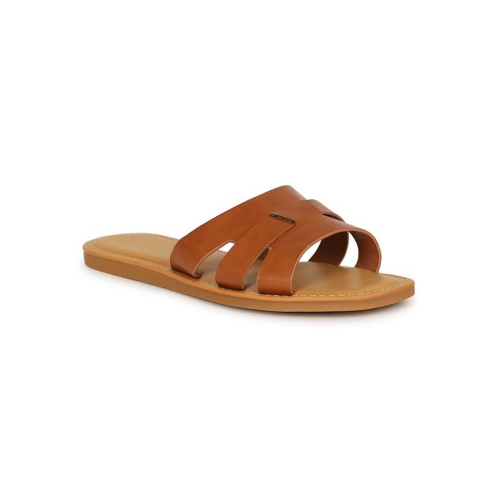 Square toe sandals